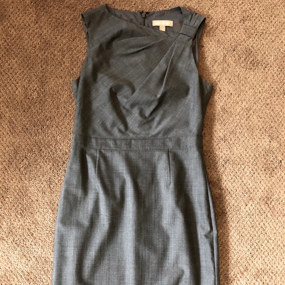 Banana Republic Gray Sheath Dress
